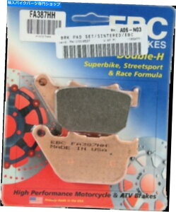 Brake Pads EBC FA387HHu[LpbhZbgƂĔ̔Ă_uHHV[YĂ EBC FA387HH Brake Pads Sintered Double HH-Series Sold as a Set