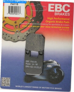Brake Pads EBC -FA115-I[KjbNu[LpbhnXNoiSM50 WR50 2002A EBC - FA115 - Organic Brake Pads HUSQVARNA SM50 WR50 2002 Rear