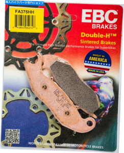 Brake Pads 新しいEBC FA375HHダブルHセンターブレーキパッド NEW EBC FA375HH Double-H Sintered Brake Pads