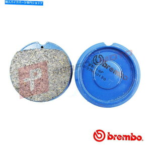 Brake Pads �u�����{�J�[�{���Z���~�b�N�t�����g���[�h�u���[�L�p�b�h�̓z���_CB450 K5 K6 K7 1972-1977�ɓK�����܂� Brembo Carbon Ceramic Front Road Brake Pads fits Honda CB450 K5 K6 K7 1972-1977�y���s�A���i�z