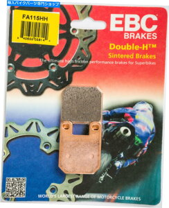 Brake Pads 新しいEBC FA115HHダブルHセンターブレーキパッド NEW EBC FA115HH Double-H Sintered Brake Pads
