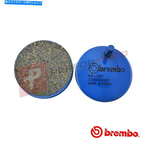 Brake Pads �u�����{�J�[�{���Z���~�b�N�t�����g���[�h�u���[�L�p�b�h�̓z���_CB750 K 1970-1976�ɓK�����܂� Brembo Carbon Ceramic Front Road Brake Pads fits Honda CB750 K 1970-1976�y���s�A���i�z