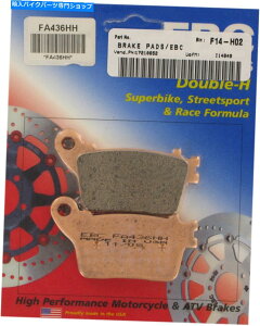 Brake Pads EBC_uHZ^[u[LpbhFA436HH EBC Double H Sintered Brake Pads FA436HH