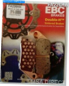 Brake Pads EBCČtgfBXNu[Lpbh̓XYLDL250 V-Stromi2018?2021jɓK܂ EBC Sintered FRONT Disc Brake Pads Fits SUZUKI DL250 V-Strom (2018 to 2021)