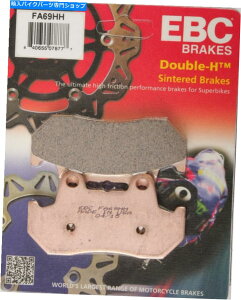 Brake Pads EBC HHz_GL500Vo[EBOp̃_uHtg܂̓Au[Lpbh1981A1982 EBC HH Double-H Front or Rear Brake Pads for Honda GL500 Silver Wing 1981, 1982