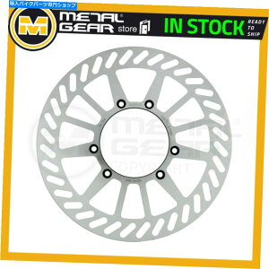 Brake Disc Rotors ���}�nWR 250 Z 1991�̂��߂ɍ��̃��^���Q�A�u���[�L�f�B�X�N�t�����g MetalGear Brake Disc Front Left for YAMAHA WR 250 Z 1991�y���s�A���i�z