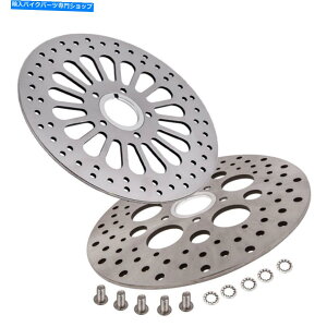 Brake Disc Rotors 1yA11.5 "n[[_rbh\_CĩtgAu[L[^[fBXNfBXN2000-2005 1 Pair 11.5" Front Rear Brake Rotor Disc Disk For Harley-Davidson Dyna 2000-2005