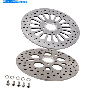 Brake Disc Rotors 2x 11.5 "Harley-Davidson Softail̃tgAu[L[^[fBXNfBXN2000-2013 2x 11.5" Front Rear Brake Rotor Disc Disk For Harley-Davidson Softail 2000-2013