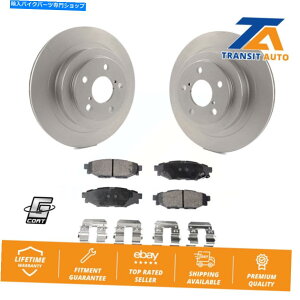 Brake Disc Rotors XõKV[p̃AR[eBOfBXNu[L[^[ƃZ~^pbhLbg Rear Coated Disc Brake Rotors And Semi-Metallic Pads Kit For Subaru Legacy