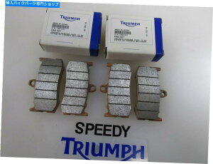 Brake Pads Triumph Daytona 675tgu[Lpbhx4pbhT2021221 2009Nȍ~̃tBbg TRIUMPH DAYTONA 675 FRONT BRAKE PADS X4 PADS T2021221 FITS FROM 2009 ONWARDS