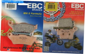 Brake Pads EBC MXS MXS181X FRONTMXS368XAu[LpbhZbgtBbg1999-ON KTM 125-530 EBC MXS MXS181X front & MXS368X rear Brake Pad Set fits 1999-on KTM 125-530