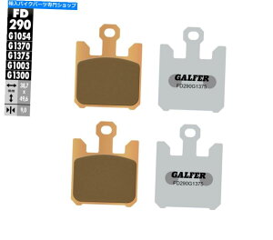 Brake Pads Galfer FD290G1375ptH[}X/gbNfCu[Lpbh̑O Galfer FD290G1375 Performance/Track Day Brake Pads Front