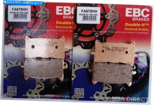 Brake Pads EBCČtgfBXNu[Lpbhi2Zbgj́AHonda X-ADV750i2017?2022jɓK܂ EBC Sintered FRONT Disc Brake Pads (2 Sets) Fits HONDA X-ADV750 (2017 to 2022)