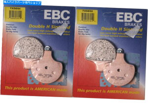 Brake Pads EBCČHHtgu[Lpbhi2Zbgj1994-1999 Harley Flhr Road King FA94HH EBC Sintered HH Front Brake Pads (2 Sets) 1994-1999 Harley FLHR Road King FA94HH