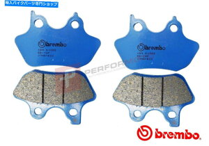 Brake Pads u{CCtgZbg[hu[Lpbh̓n[[frbh\1130 V-ROD 2002-2005ɓK܂ Brembo CC Front Set Road Brake Pads fits Harley Davidson 1130 V-Rod 2002-2005