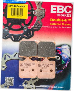 Brake Pads EBC EPFAGNXg[ptH[}Xtgu[Lpbh / 1yAiEPFA604 / 4HHj EBC EPFA Extreme Performance Front Brake Pads / One Pair (EPFA604/4HH)