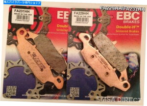 Brake Pads EBC�Č��t�����g�f�B�X�N�u���[�L�p�b�h�i2�Z�b�g�j�X�Y�LM1500�i2009?2013�j EBC Sintered FRONT Disc Brake Pads (2 Sets) fits Suzuki M1500 (2009 to 2013)�y���s�A���i�z