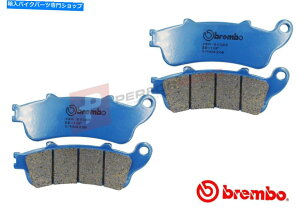 Brake Pads �u�����{CC�t���t�����g�Z�b�g���[�h�u���[�L�p�b�h�̓z���_NTV650�h�[�r��2002-2005�ɓK�����܂� Brembo CC Full Front Set Road Brake Pads fits Honda NTV650 Deauville 2002-2005�y���s�A���i�z
