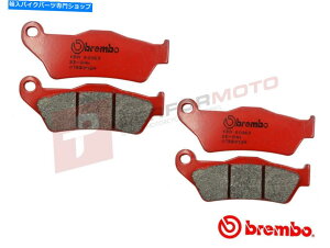 Brake Pads u{SAttgZbg[hu[Lpbh̓hDJeBX^[695 2006-2008ɓK܂ Brembo SA Full Front Set Road Brake Pads fits Ducati Monster 695 2006-2008