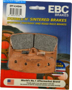 Brake Pads EBC Extreme Pro Brake Padsパート#EPFA345HH NEW EBC EXTREME PRO BRAKE PADS PART# EPFA345HH NEW