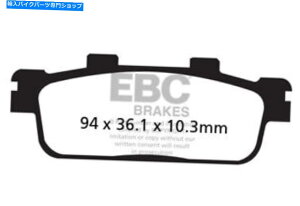 Brake Pads EBCARV[Ywr[f[eBČu[LpbhFA427R 94x36.1x10.3mm EBC REAR Left R-Series Heavy Duty Sintered Brake Pads FA427R 94x36.1x10.3mm