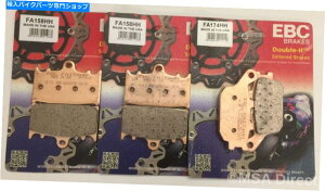Brake Pads EBCČtgуAfBXNu[Lpbh̓XYLGSX1250i2010N2016NjɓK܂ EBC Sintered FRONT and REAR Disc Brake Pads Fits SUZUKI GSX1250 (2010 to 2016)
