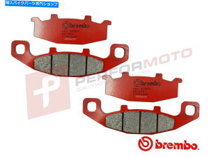 Brake Pads u{SAttgZbg[hu[Lpbh̓JTLGPX600 R C1-C7 1988-1996ɓK܂ Brembo SA Full Front Set Road Brake Pads fits Kawasaki GPX600 R C1-C7 1988-1996