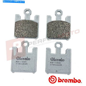 Brake Pads u{SRZ^[tg[h /gbNu[Lpbh͐ZX10R C1-C2 04-05ɓK܂ Brembo SR Sintered Front Road / Track Brake Pads fits KAWASAKI ZX10R C1-C2 04-05