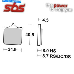 Brake Pads 870DCtgu[LpbhR+L SBS BMW 1000 S RR 2009 870DC Front Brake Pads R+L SBS BMW 1000 S RR 2009