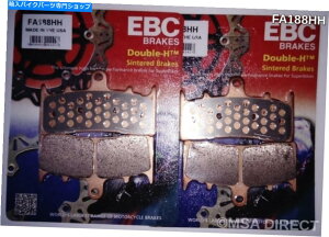 Brake Pads EBCČtgfBXNu[Lpbhi2Zbgj͐ZX6Ri1998N2001NjɓK܂ EBC Sintered FRONT Disc Brake Pads (2 Sets) Fits KAWASAKI ZX6R (1998 to 2001)