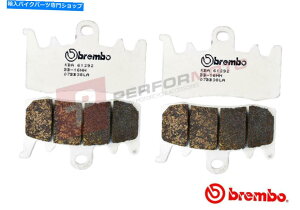 Brake Pads u{ttgZbg[hu[Lpbh̓AvA1100gDImV4RR/t@Ng15-16ɓK܂ Brembo LA Full Front Set Road Brake Pads fits Aprilia 1100 Tuono V4RR/Fact 15-16