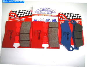 Brake Pads u[Lpbhu{tg07GR62SA+BMW K 1300 R 2013̃A Brake Pads Brembo Front 07GR62SA+Rear For BMW K 1300 R 2013
