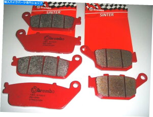 Brake Pads �u���[�L�p�b�h�u�����{SA�t�����g+���A�g���C�A���t�^�C�K�[ABS 800 2012 2013 Brake Pads Brembo Sa Front+Rear Triumph Tiger ABS 800 2012 2013