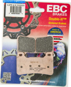 Brake Pads EBC GPFAX390HHČ[h[Xu[Lpbh EBC GPFAX390HH Sintered Road Race Brake Pads