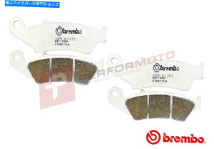 Brake Pads Brembo LAttgZbg[hu[LpbhHonda XL650V Y-4 Trans 2000-2007ɓK܂ Brembo LA Full Front Set Road Brake Pads fits Honda XL650V Y-4 Trans 2000-2007