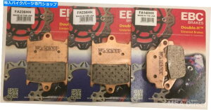 Brake Pads EBCČtgƃAu[Lpbh͏x4i2002N2005NjɓK܂ EBC Sintered FRONT and REAR Brake Pads Fits TRIUMPH SPEED FOUR (2002 to 2005)