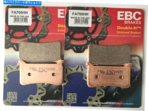 Brake Pads EBCČtgfBXNu[Lpbhi2Zbgj́Az_CBR600RRi2017?2022jɓK܂ EBC Sintered FRONT Disc Brake Pads (2 sets) Fits HONDA CBR600RR (2017 to 2022)