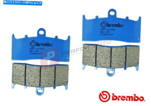 Brake Pads �u�����{CC�t���t�����g�Z�b�g���[�h�u���[�L�p�b�h��BMW K1200 LT 2001-2007�ɓK�����܂� Brembo CC Full Front Set Road Brake Pads fits BMW K1200 LT 2001-2007�y���s�A���i�z