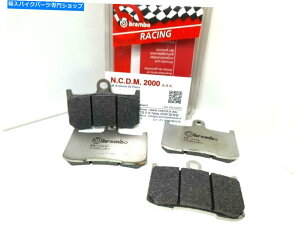 Brake Pads �u�����{�Z�b�g4�t�����g�u���[�L�p�b�hRC���[�V���O�g���C�A���t�f�C�g�i�X�s�[�h�g���v��1050 Brembo Set 4 Front Brake Pads RC Racing Triumph Daytona Speed Triple 1050