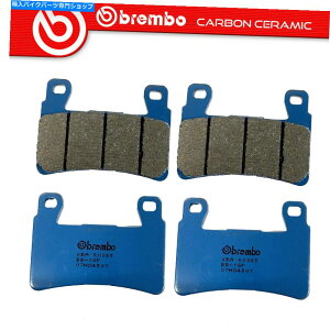 Brake Pads pbhu{07HO4507z_VTR 1000 SP1̃J[{Z~bNtg2003 Pads Brembo 07HO4507 Carbon Ceramic Front for Honda VTR 1000 SP1 2003