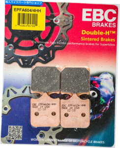 Brake Pads EBC -EPFA604/4HH-GNXg[vu[Lpbh EBC - EPFA604/4HH - EXTREME PRO BRAKE PADS