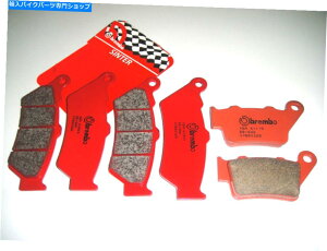 Brake Pads B03SA�u���[�L�p�b�h�u�����{�t�����g���A�z���_NX�h�~�l�[�^�[650 1998 B03SA Brake Pads BREMBO Front Rear Honda NX Dominator 650 1998�y���s�A���i�z
