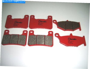 Brake Pads Su27Sau[Lpbhu{tg+AXYLGSX RnuT1300 12 SU27SA Brake Pads Brembo Front+Rear Suzuki GSX R Hayabusa 1300 12