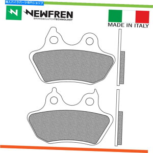 Brake Pads Newfren FR Brake Pads Road HD HARELY DAVIDSON 1450 FLHRS ROAD KING Newfren FR Brake Pads Road HD Sintered For Harley Davidson 1450 FLHRS ROAD KING
