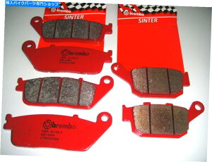 Brake Pads �u���[�L�p�b�h�u�����{SA�t�����g+���A�g���C�A���t�^�C�K�[XC X ABS 800 2015 Brake Pads BREMBO Sa Front+Rear Triumph Tiger XC X ABS 800 2015�y���s�A���i�z