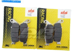Brake Pads z_CB 600 F 2014-2018 SBSfAJ[{tgu[Lpbh700DC Honda CB 600 F 2014 - 2018 SBS Dual Carbon Front Brake Pads 700DC