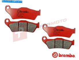 Brake Pads ブレンボSAフルフロントセットロードブレーキパッドはドゥカティモンスター620ツインディスク05-06に適合します Brembo SA Full Front Set Road Brake Pads fits Ducati Monster 620 Twin Disc 05-06