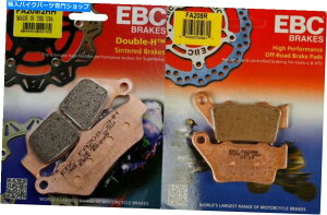 Brake Pads EBC FA209/2HHtgFA208RAu[Lpbh2010-On KTM 690 Enduroɐݒ肳Ă܂ EBC FA209/2HH front & FA208R rear brake pads set for 2010-on KTM 690 Enduro