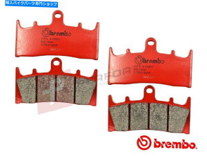 Brake Pads u{SAttgZbg[hu[Lpbh͐GPZ900 R 1999-2002ɓK܂ Brembo SA Full Front Set Road Brake Pads fits Kawasaki GPZ900 R 1999-2002