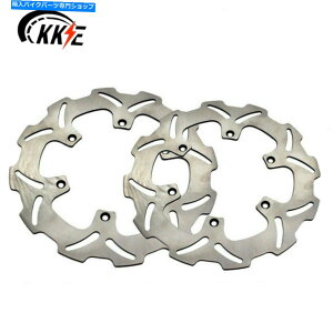 Brake Disc Rotors KKE 250mmtg245mmAu[LfBXN[^[tBbg}nYZ125/250 YZ250F YZ450F KKE 250MM Front & 245MM Rear Brake Disc Rotor Fit Yamaha YZ125/250 YZ250F YZ450F